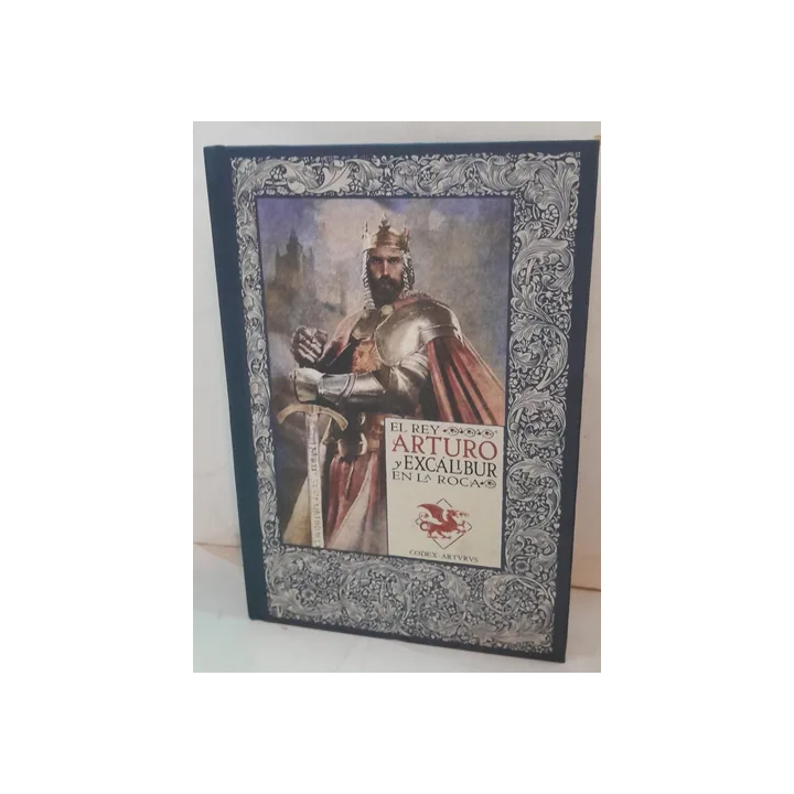 El Rey Arturo Y Excalibur En La Roca